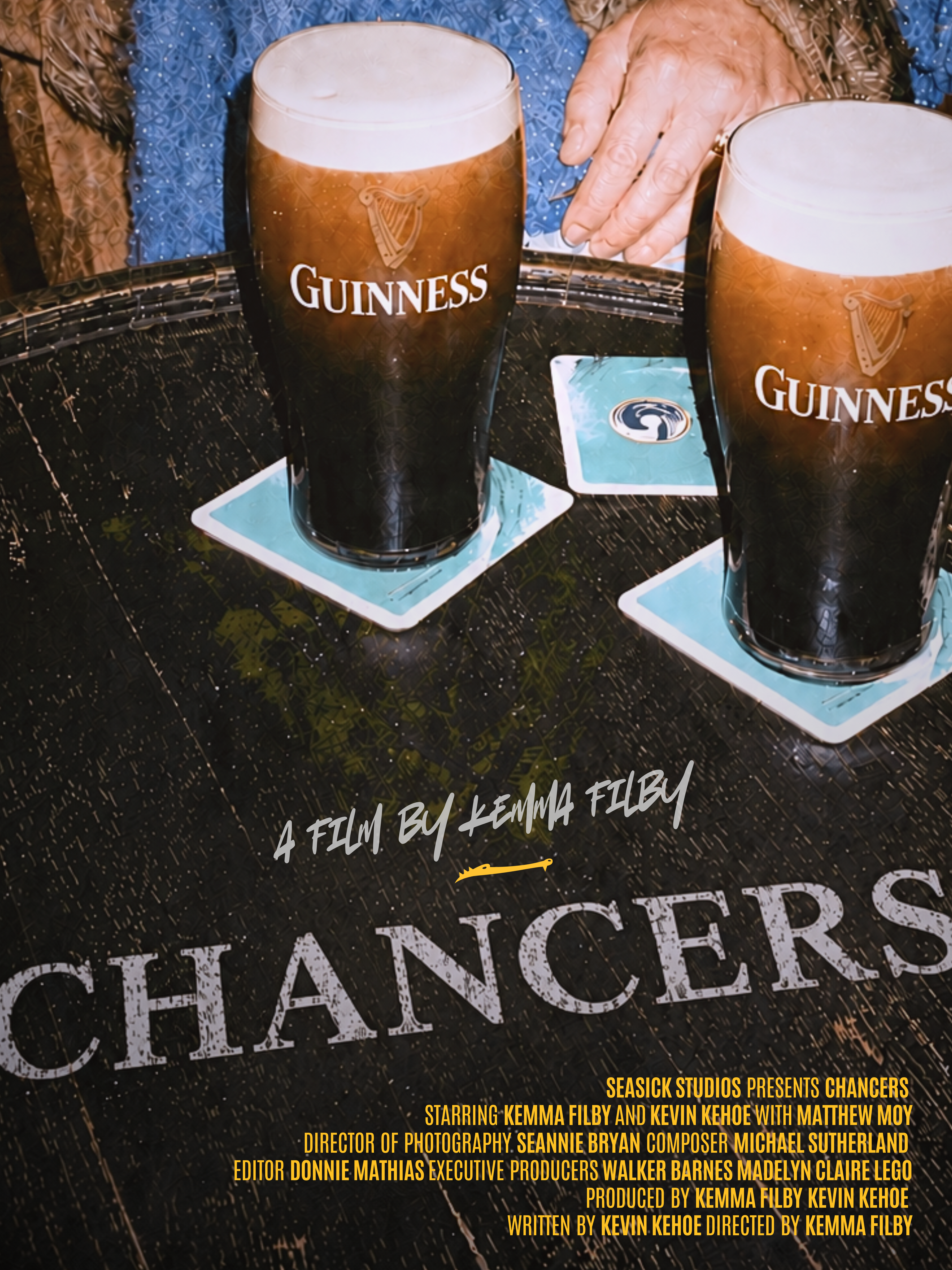Official poster for Chancers.